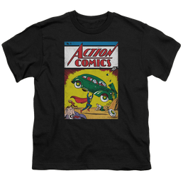 Superman Action No. 1 - Youth T-Shirt Youth T-Shirt (Ages 8-12) Superman   