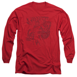 Superman Code Red - Men's Long Sleeve T-Shirt Men's Long Sleeve T-Shirt Superman   
