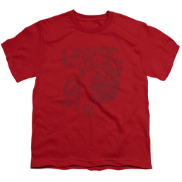 Superman Code Red - Youth T-Shirt Youth T-Shirt (Ages 8-12) Superman   