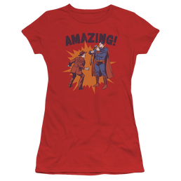 Superman Amazing - Juniors T-Shirt Juniors T-Shirt Superman   