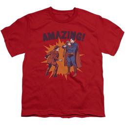 Superman Amazing - Youth T-Shirt Youth T-Shirt (Ages 8-12) Superman   