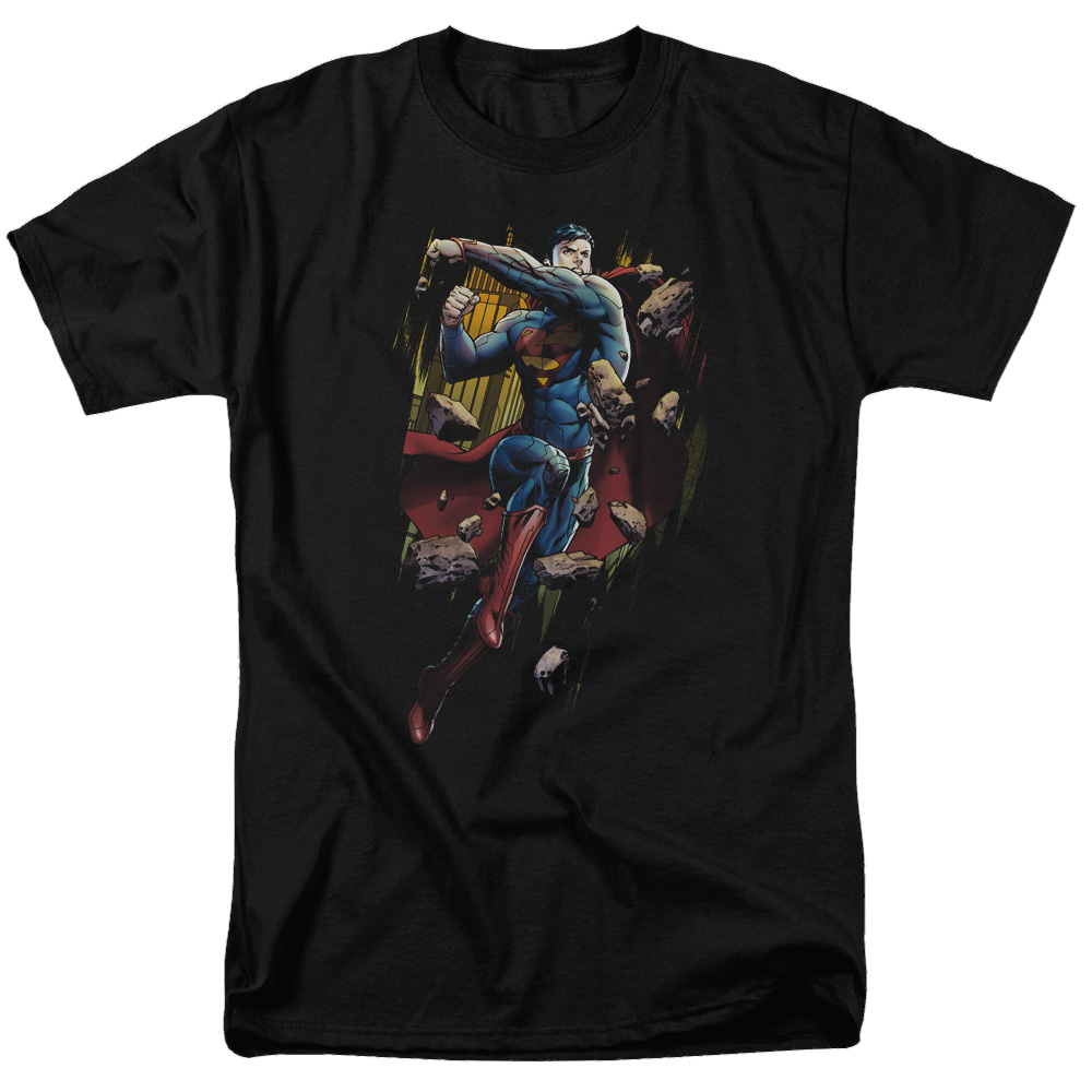 Superman Flying Determination - Men's Regular Fit T-Shirt Men's Regular Fit T-Shirt Superman   