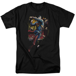 Superman Flying Determination - Men's Regular Fit T-Shirt Men's Regular Fit T-Shirt Superman   