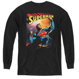Superman Victory - Youth Long Sleeve T-Shirt Youth Long Sleeve T-Shirt Superman   