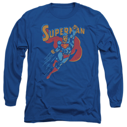 Superman Life Like Action - Men's Long Sleeve T-Shirt Men's Long Sleeve T-Shirt Superman   