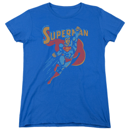 Superman Life Like Action - Women's T-Shirt Women's T-Shirt Superman   