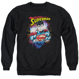 Superman Glam - Men's Crewneck Sweatshirt Men's Crewneck Sweatshirt Superman   