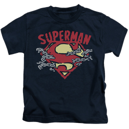 Superman Chain Breaking - Kid's T-Shirt Kid's T-Shirt (Ages 4-7) Superman   