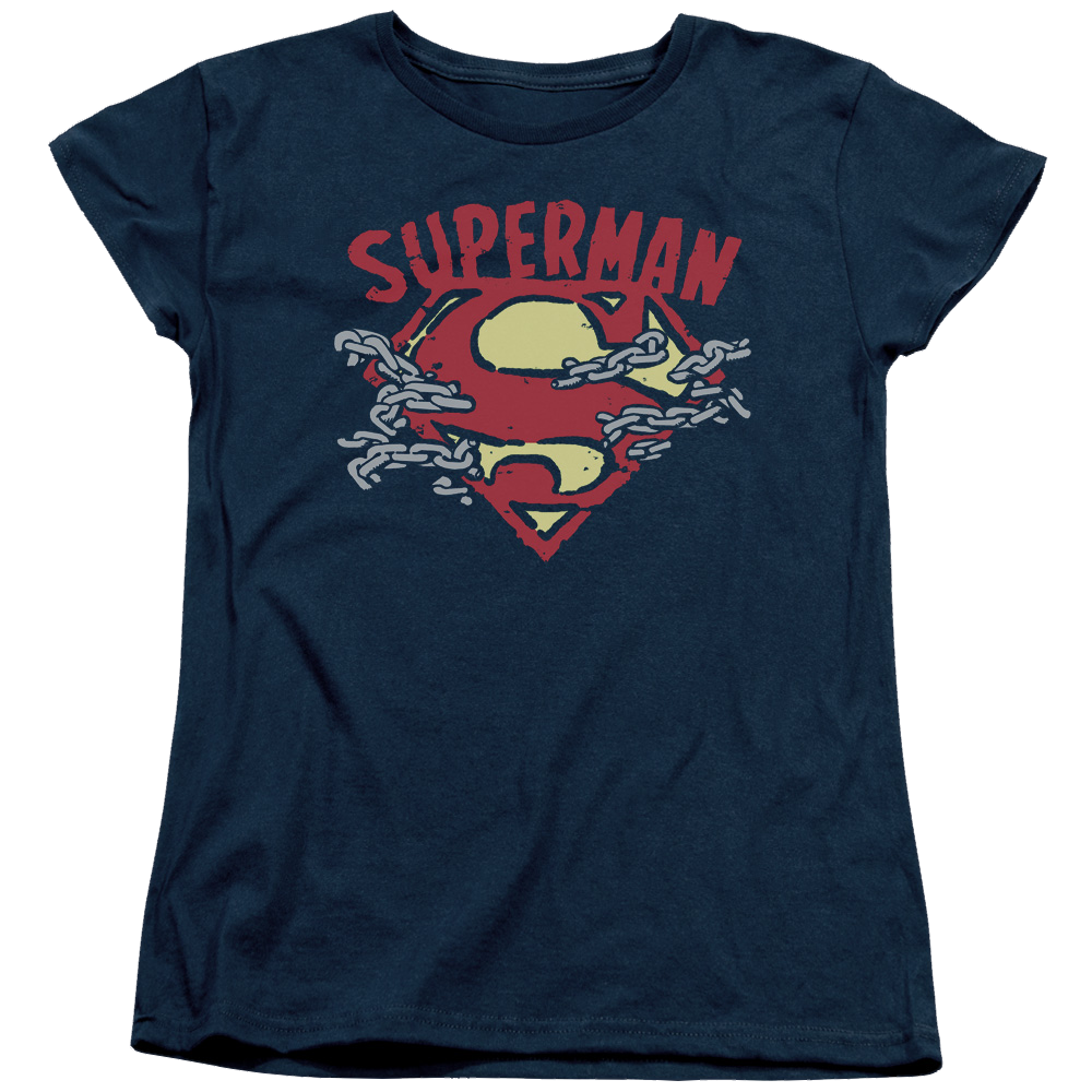Superman Chain Breaking - Women's T-Shirt Women's T-Shirt Superman   