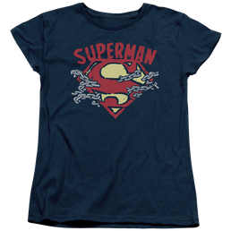 Superman Chain Breaking - Women's T-Shirt Women's T-Shirt Superman   