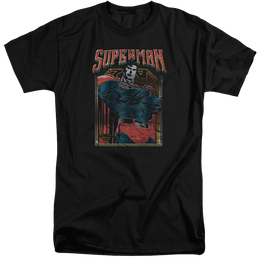 Superman Head Bang - Men's Tall Fit T-Shirt Men's Tall Fit T-Shirt Superman   