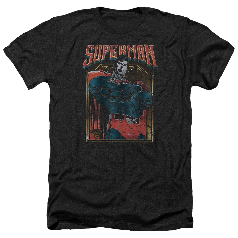 Superman Head Bang - Men's Heather T-Shirt Men's Heather T-Shirt Superman   