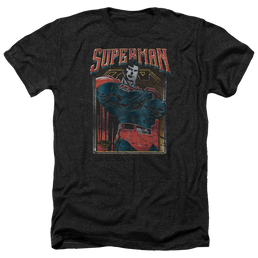Superman Head Bang - Men's Heather T-Shirt Men's Heather T-Shirt Superman   