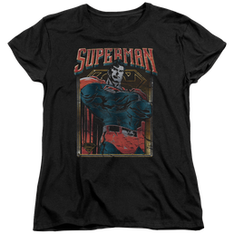 Superman Head Bang - Women's T-Shirt Women's T-Shirt Superman   