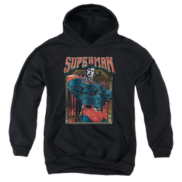 Superman Head Bang - Youth Hoodie Youth Hoodie (Ages 8-12) Superman   