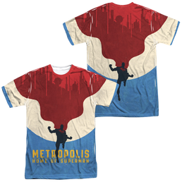 Superman Home (Front/Back Print) - Men's All-Over Print T-Shirt Men's All-Over Print T-Shirt Superman   