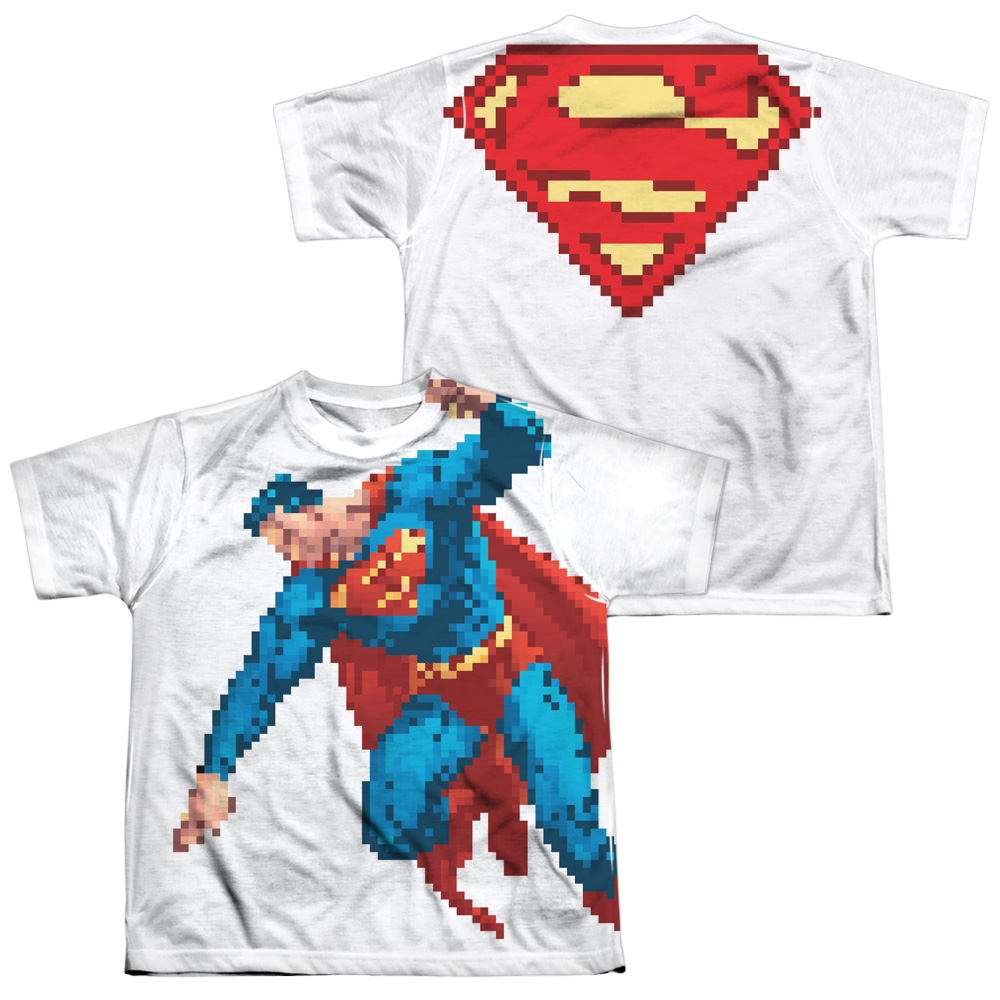 Superman Suoerbit (Front/Back Print) - Youth All-Over Print T-Shirt Youth All-Over Print T-Shirt (Ages 8-12) Superman   