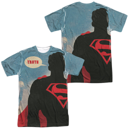 Superman Truth (Front/Back Print) - Men's All-Over Print T-Shirt Men's All-Over Print T-Shirt Superman   