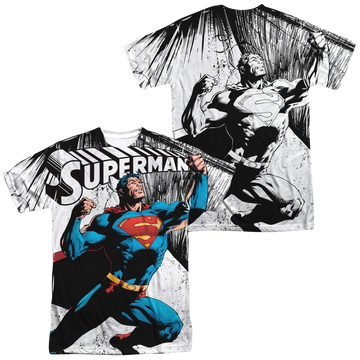 Superman To Infinity men's all-over print t-shirt