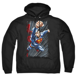 Superman Faster Than - Pullover Hoodie Pullover Hoodie Superman   
