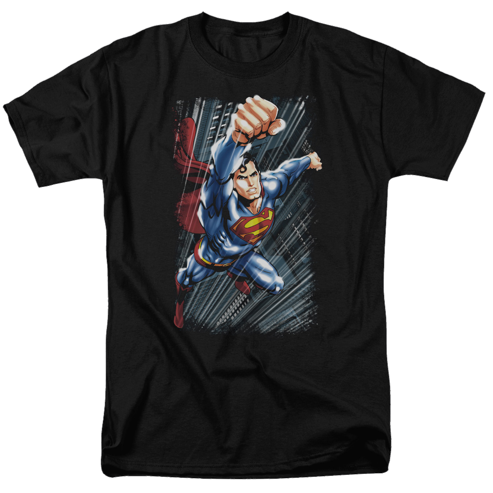 Superman Faster Than - Men's Regular Fit T-Shirt Men's Regular Fit T-Shirt Superman   