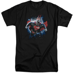 Superman Stardust - Men's Tall Fit T-Shirt Men's Tall Fit T-Shirt Superman   