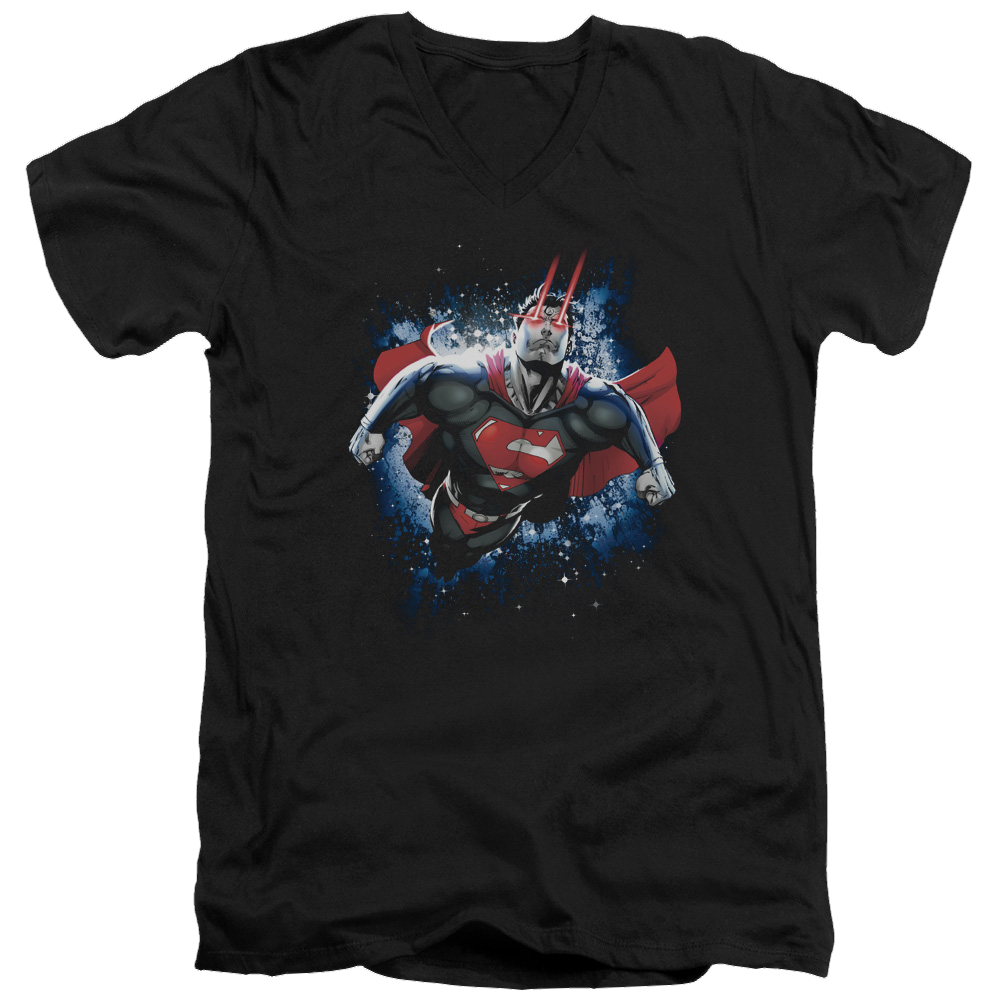 Superman Stardust - Men's V-Neck T-Shirt Men's V-Neck T-Shirt Superman   
