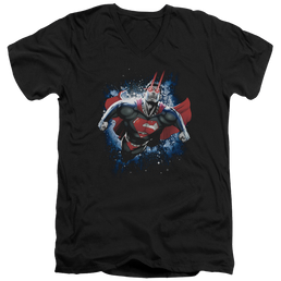 Superman Stardust - Men's V-Neck T-Shirt Men's V-Neck T-Shirt Superman   