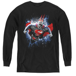 Superman Stardust - Youth Long Sleeve T-Shirt Youth Long Sleeve T-Shirt Superman   