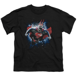 Superman Stardust - Youth T-Shirt Youth T-Shirt (Ages 8-12) Superman   