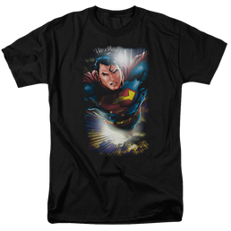 Superman In The Sky - Men's Regular Fit T-Shirt Men's Regular Fit T-Shirt Superman   
