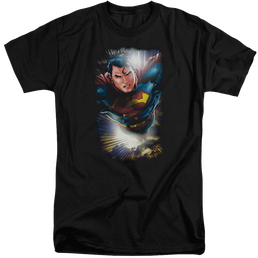 Superman In The Sky - Men's Tall Fit T-Shirt Men's Tall Fit T-Shirt Superman   