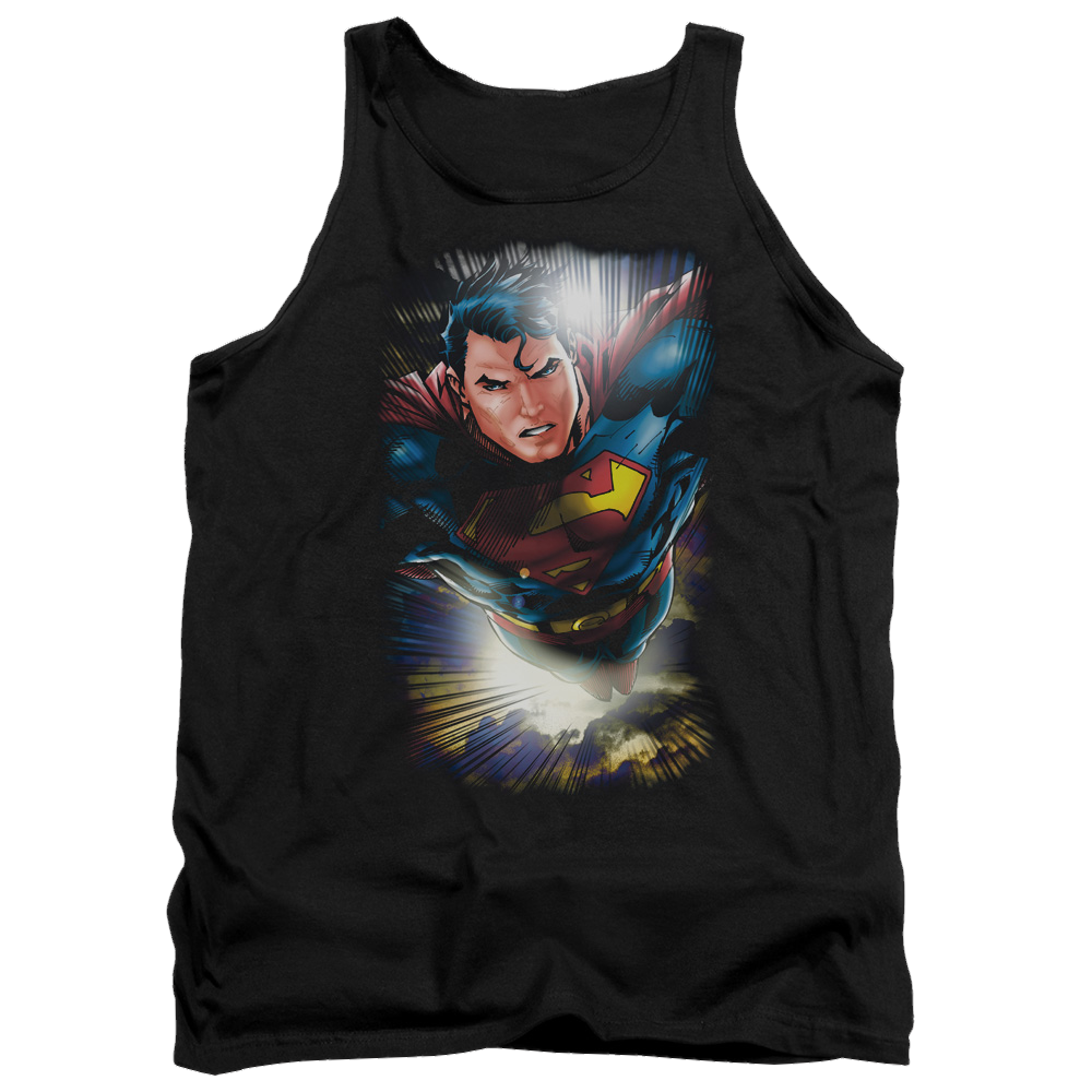 Superman In The Sky - Men's Tank Top Men's Tank Superman   