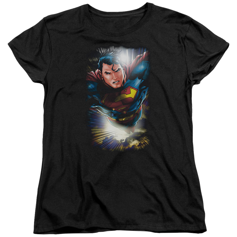 Superman In The Sky - Women's T-Shirt Women's T-Shirt Superman   