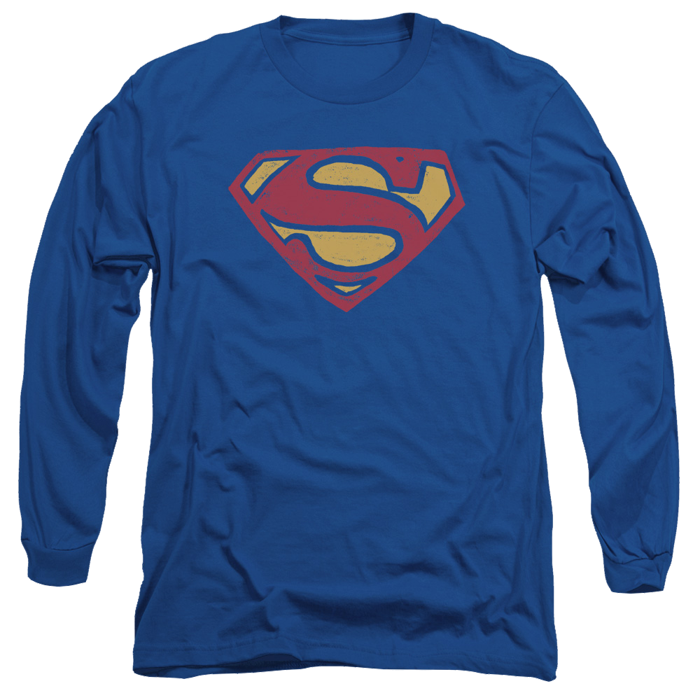 Superman Super Rough - Men's Long Sleeve T-Shirt Men's Long Sleeve T-Shirt Superman   