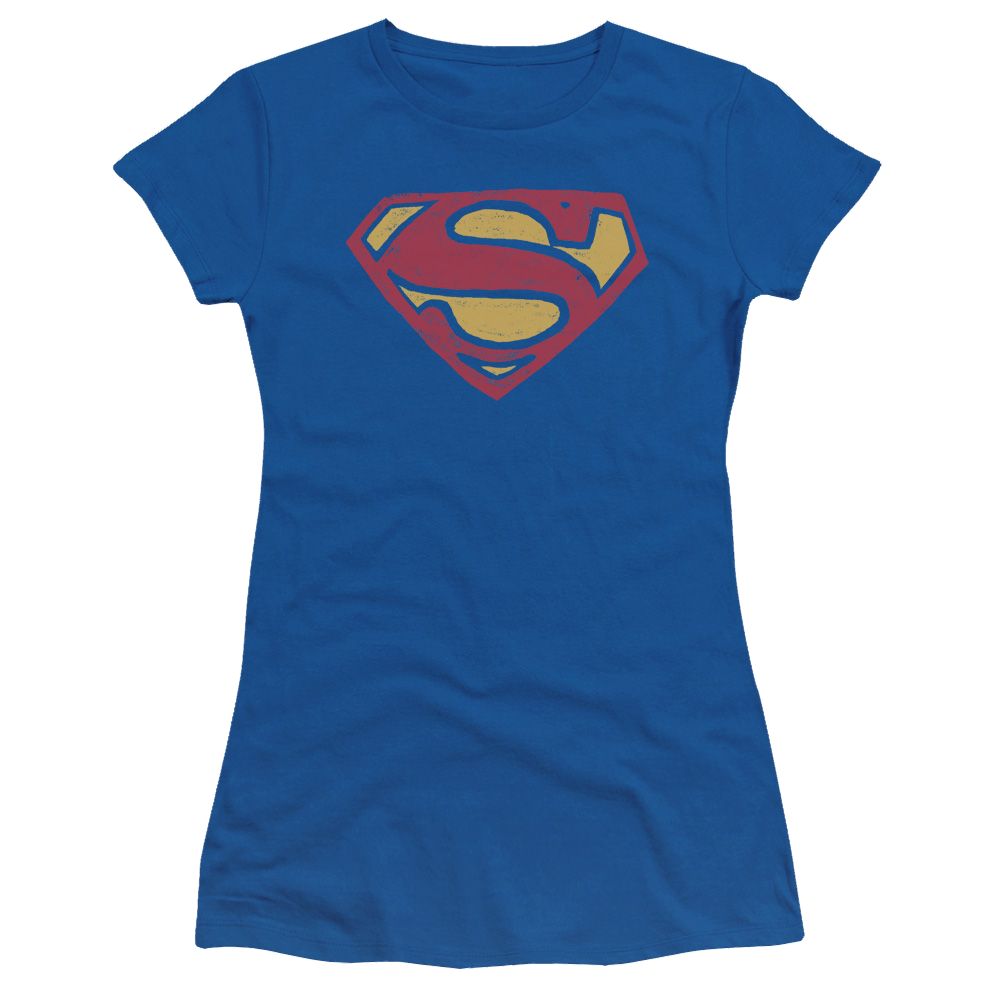Superman Super Rough - Juniors T-Shirt Juniors T-Shirt Superman   