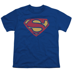Superman Super Rough - Youth T-Shirt Youth T-Shirt (Ages 8-12) Superman   