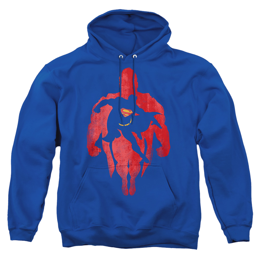 Superman Super Knockout - Pullover Hoodie Pullover Hoodie Superman   