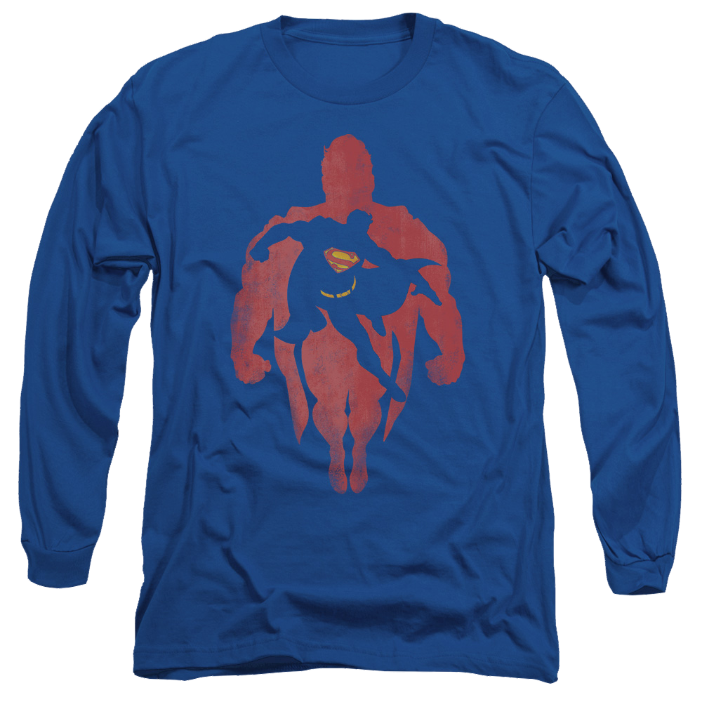 Superman Super Knockout - Men's Long Sleeve T-Shirt Men's Long Sleeve T-Shirt Superman   