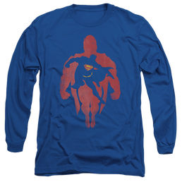 Superman Super Knockout - Men's Long Sleeve T-Shirt Men's Long Sleeve T-Shirt Superman   