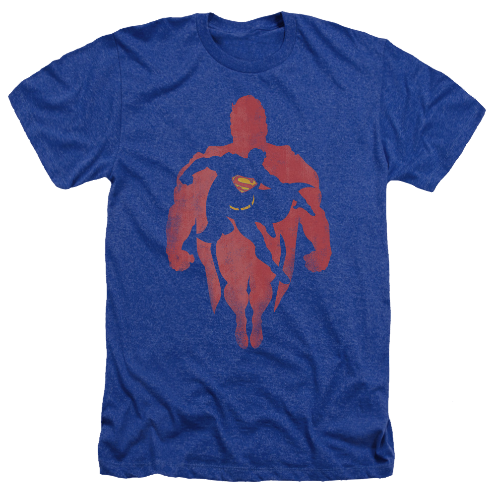 Superman Super Knockout - Men's Heather T-Shirt Men's Heather T-Shirt Superman   