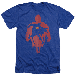 Superman Super Knockout - Men's Heather T-Shirt Men's Heather T-Shirt Superman   