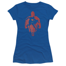 Superman Super Knockout - Juniors T-Shirt Juniors T-Shirt Superman   