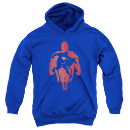 Superman Super Knockout - Youth Hoodie Youth Hoodie (Ages 8-12) Superman   