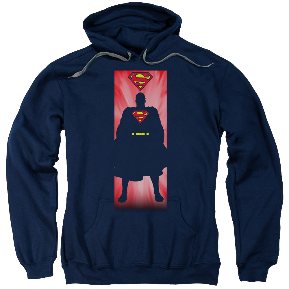 Superman Block - Pullover Hoodie Pullover Hoodie Superman   