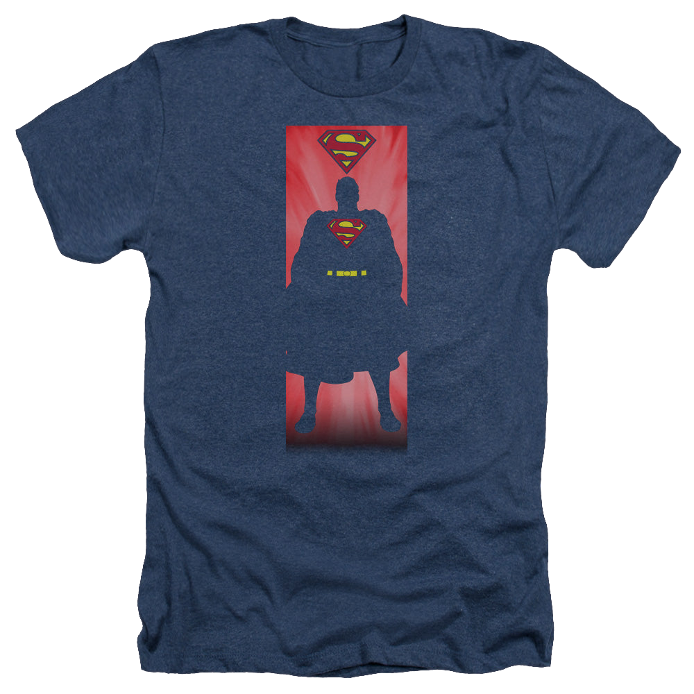 Superman Block - Men's Heather T-Shirt Men's Heather T-Shirt Superman   