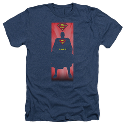 Superman Block - Men's Heather T-Shirt Men's Heather T-Shirt Superman   