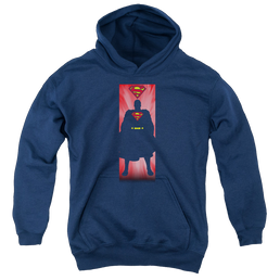 Superman Block - Youth Hoodie Youth Hoodie (Ages 8-12) Superman   