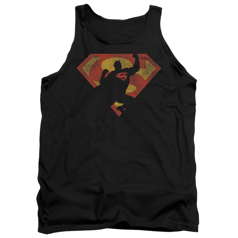 Superman S Shield Knockout - Men's Tank Top Men's Tank Superman   