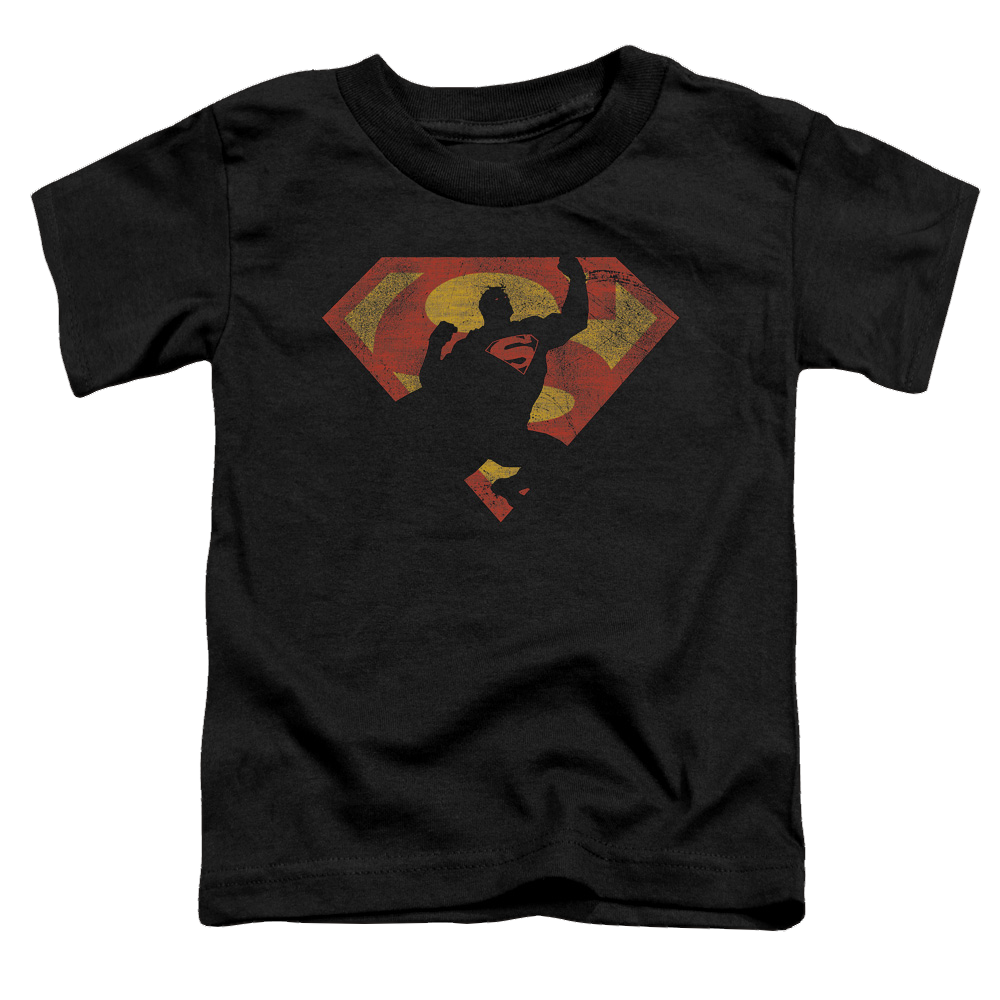 Superman S Shield Knockout - Toddler T-Shirt Toddler T-Shirt Superman   